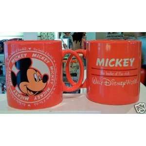   Leader Of The Club 3 D Beveled Ceramic Mug (Walt Disney World