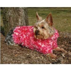  Doggie Duds Eyeleash Elegance Sweater Candy Cane Medium 