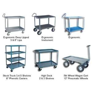   Welded Service Shelf And Platform Trucks HTV 472 N2: Office Products
