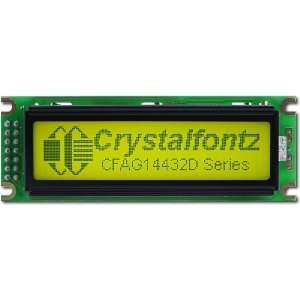  Crystalfontz CFAG14432D YYH TT 144x32 graphic LCD display 