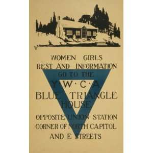   YWCA blue triangle house opposite Union Station 15 X 24: Everything