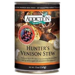  Addiction Foods Pte AF07162 Dog Hunters Venison Stew 24 13 