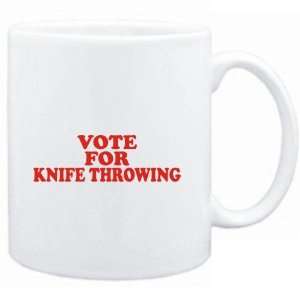  Mug White  VOTE FOR Knife Throwing  Sports Sports 