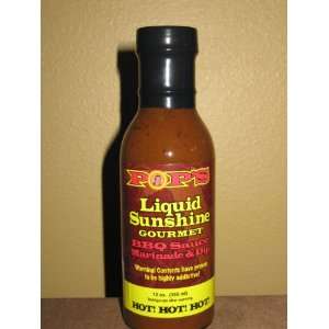 Pops Liquid Sunshine Gourmet BBQ and Marinade  Grocery 