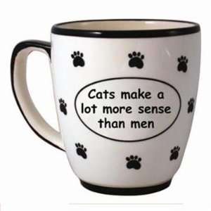  Cats Make A Lot More Sense Than Men Pet Mug Kitchen 