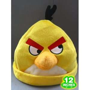  Angry Birds Plush Hat   Yellow Bird 