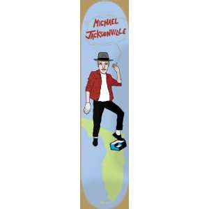   Peterson Jacksonville Skateboard Deck   8 x 31.75