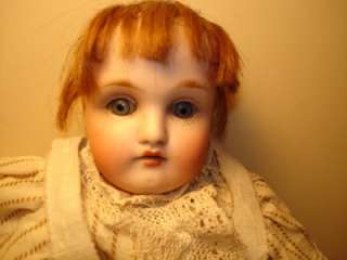 VERY NICE ANTIQUE GERMAN 13 INCH TALL BISQUE DOLL~~DEP 134~  