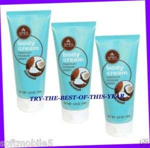 April Bath & Shower Body Cream Moisture cream Coconut  