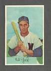 1954 Bowman Joe Tipton 180 Washington Senators Nr Mt  