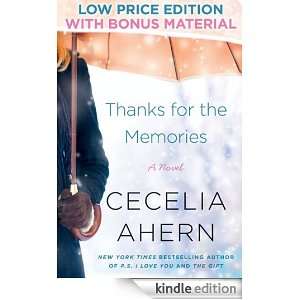   Memories with Bonus Excerpt Cecelia Ahern  Kindle Store