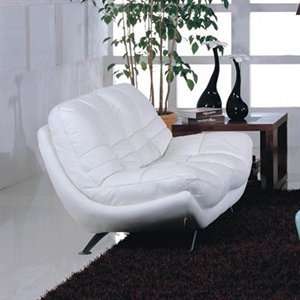  DG Casa 3850 2S WHT Gramercy Two Seater Loveseat, White 