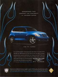 2004 Chrysler PT Cruiser Turbo Photo Iconic Style Ad  