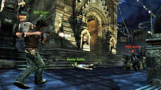 Online multiplayer screenshot example from Uncharted 2 Among Thieves 