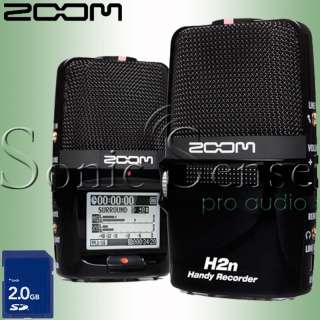 Zoom H2n H2 n Handy Handheld Recorder FREE Express Shipping Extended 