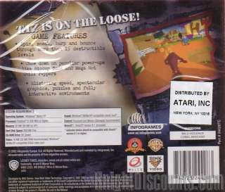 TAZ WANTED Looney Tunes PC Game NEW XP 742725238930  