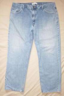 Mens 42x32 Levi Strauss Signature sraight denim jeans (tag  44x32 