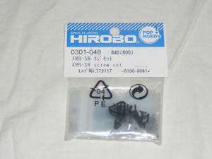COMPLETE SCREW SET FOR XRB SR   HIROBO #0301 048  