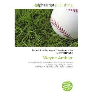  Wayne Ambler (9786133703094) Books