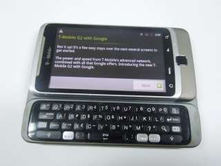 MOBILE HTC G2 w/ GOOGLE 4G ANDROID SLIDER SMARTPHONE G 2    FULLY 