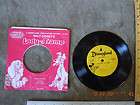 Mary Poppins Song Disneyland Record/Book English EEP738  