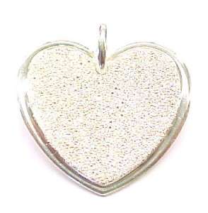 MILOR ~ Sterling Silver Fashion HEART Pendant ~ 1 1/2  