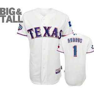  Elvis Andrus Jersey: Big & Tall Majestic Home White 