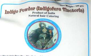 100 % Pure Indigo Powder Last Crop 1 kg (2.2 Lbs)  