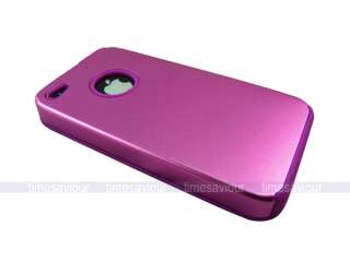Pink Aluminum Silicone Hybrid Hard Case+Screen Protector+Stylus for 