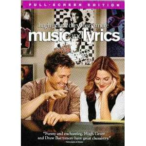  music and lyrics DVD 