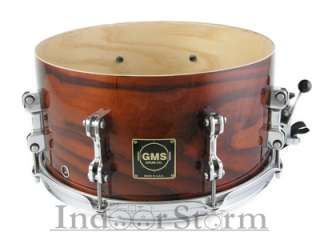   SE Special Edition 7x13 Ash Shell Snare Drum. Finish  Chestnut Gloss