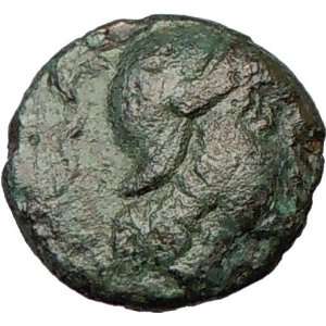  SKOTUSSA Thessaly 300BC Ares Horse Rare Ancient Greek Coin 