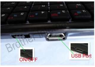 Mini Wireless Bluetooth Keyboard for iPad/iPhone 4 OS/PS3/Smart Phone 