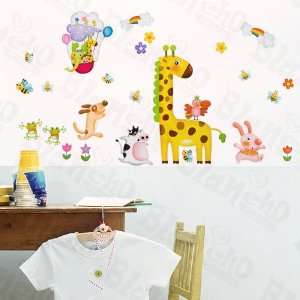 HEMU HL 5911   Zoo Party 1   Large Wall Decals Stickers Appliques Home 