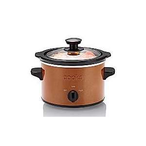  Cooks 1.5 Quart Slow Cooker with Removal Stoneware Insert 
