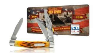 New Schrade 100th Boy Scouts of America Middleman Tin  