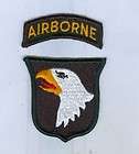 us army patch 101st airborne division with tab 