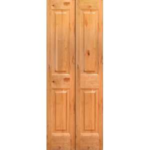    Interior Door: Knotty Alder Two Panel Bifold: Home Improvement