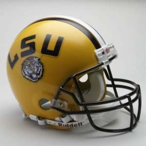  LSU Tigers Mini Replica Riddell Unsigned Helmet: Sports 