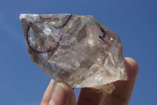 Rainbow  A Top Quality Herkimer Diamond Crystal Quartz point Specimen 