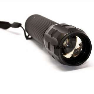   LED 240 Lumens Torch Flash light Lamp Adjustable Focus zoom Flashlight