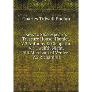  Cleopatra. V.3 Twelfth Night. V.4 Merchant of Venice. V.5 Richard III