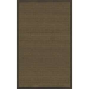   Rug Market America Frisco Sisal 23304 Chocolate Brown 5X7.5 Area Rug