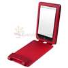 For Nook Color Red Flip PU Folio Carrying Slim Leather Case Cover 
