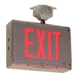   Division 2 Exit Sign   Exit Self Powered Double Face 