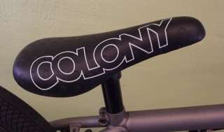 Colony Descendent BMX Bike 2011 Matte Clear & Blue New  