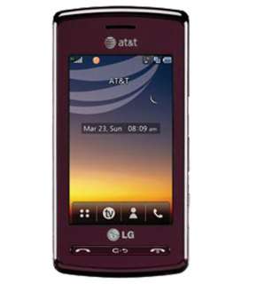 US LG VU CU920 Unlocked GSM QUAD TV Touch Phone Red  