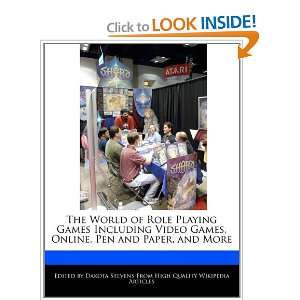  The World of Role Playing Games Including Video Games 