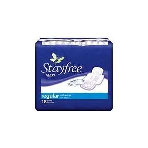  Stayfree Maxi Pads W Wings 705 Size 6X18