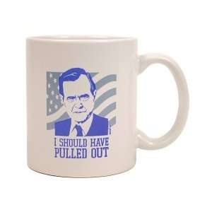 Bush Sr I Should Have Pulled Out Coffee Mug Kitchen 